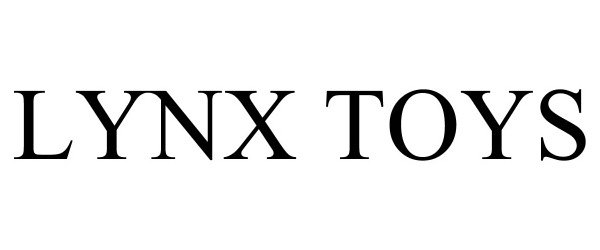 Trademark Logo LYNX TOYS