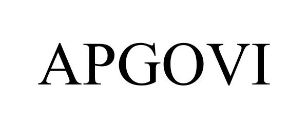 Trademark Logo APGOVI