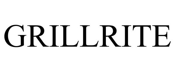 Trademark Logo GRILLRITE