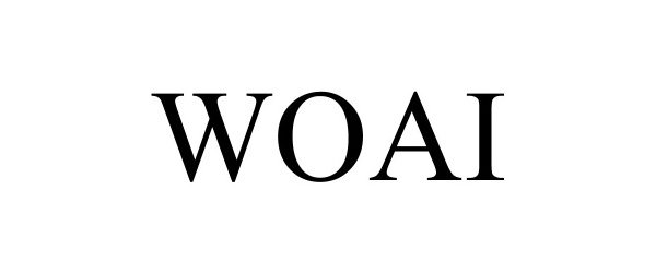 Trademark Logo WOAI