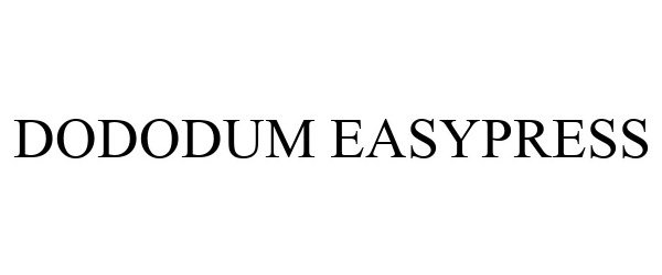  DODODUM EASYPRESS