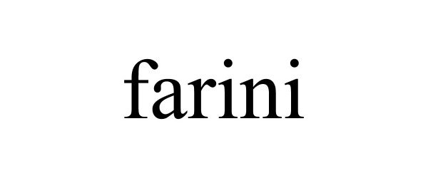 Trademark Logo FARINI