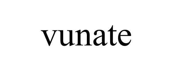 Trademark Logo VUNATE