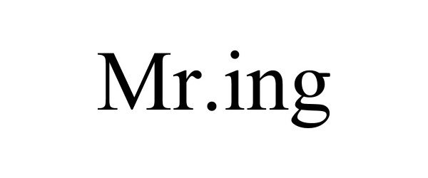  MR.ING