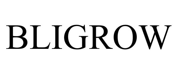 Trademark Logo BLIGROW