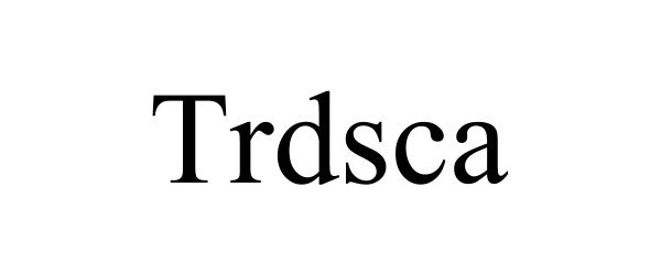 Trademark Logo TRDSCA