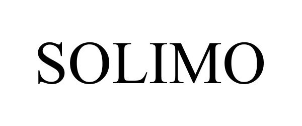 Trademark Logo SOLIMO