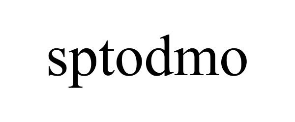 Trademark Logo SPTODMO