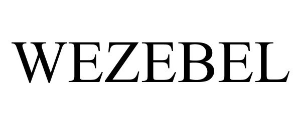 Trademark Logo WEZEBEL