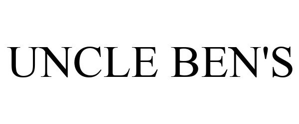 Trademark Logo UNCLE BEN'S
