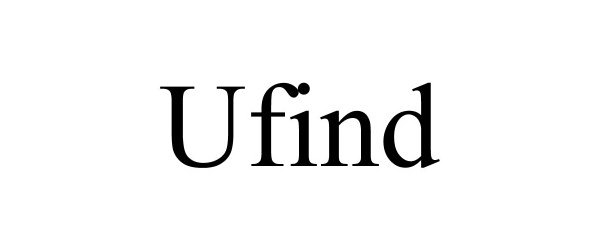 Trademark Logo UFIND