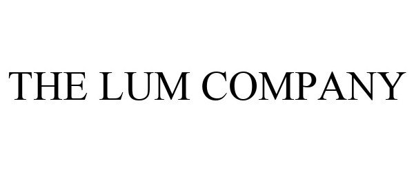  THE LUM COMPANY