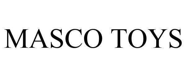 Trademark Logo MASCO TOYS