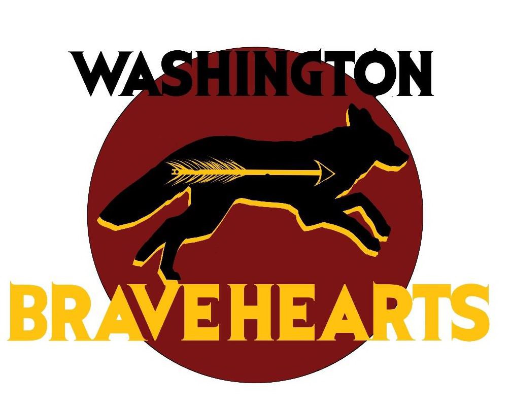 Trademark Logo WASHINGTON BRAVEHEARTS