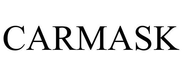 Trademark Logo CARMASK