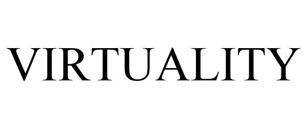 Trademark Logo VIRTUALITY