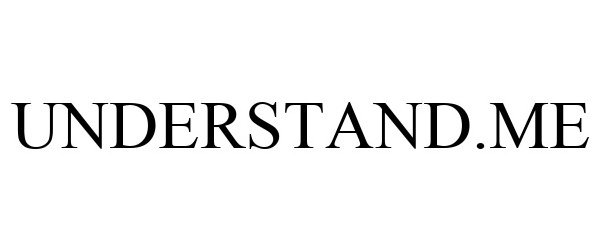Trademark Logo UNDERSTAND.ME