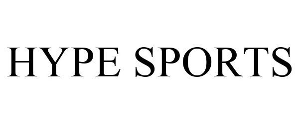 Trademark Logo HYPE SPORTS