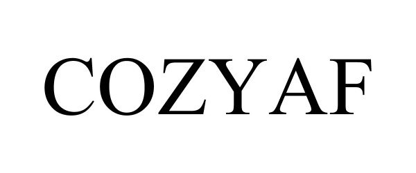 Trademark Logo COZYAF