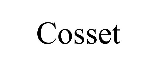Trademark Logo COSSET