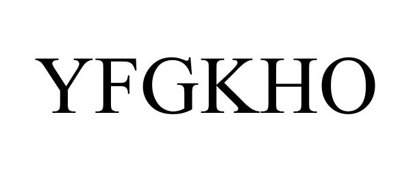 Trademark Logo YFGKHO