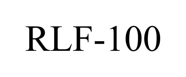 Trademark Logo RLF-100