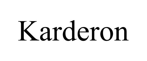  KARDERON