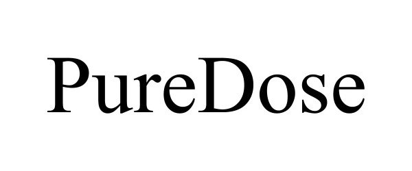 Trademark Logo PUREDOSE