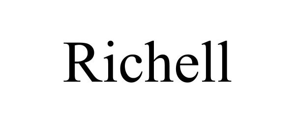 Trademark Logo RICHELL