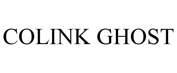 Trademark Logo COLINK GHOST
