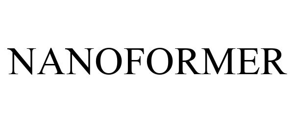 Trademark Logo NANOFORMER