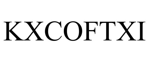 Trademark Logo KXCOFTXI