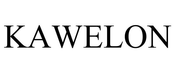 Trademark Logo KAWELON