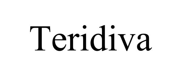 Trademark Logo TERIDIVA