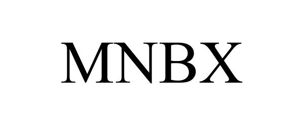 Trademark Logo MNBX