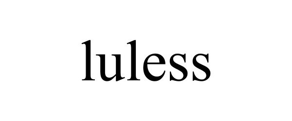  LULESS