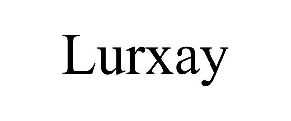Trademark Logo LURXAY