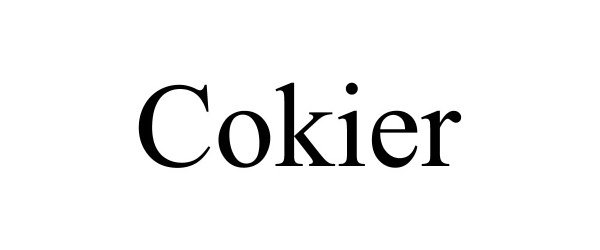  COKIER