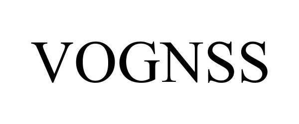 Trademark Logo VOGNSS