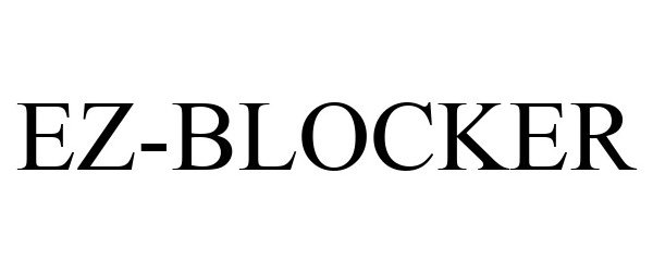 Trademark Logo EZ-BLOCKER
