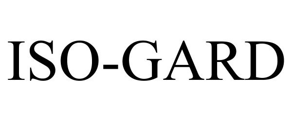 Trademark Logo ISO-GARD