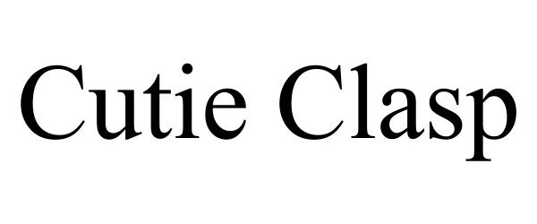 Trademark Logo CUTIE CLASP