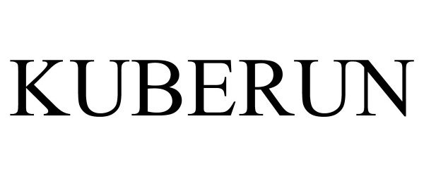 Trademark Logo KUBERUN