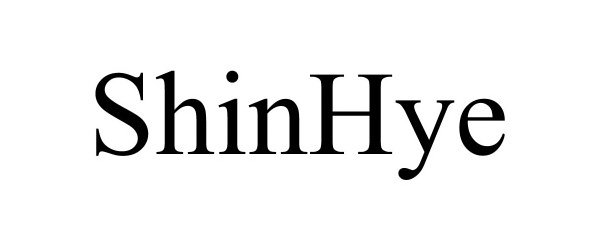 Trademark Logo SHINHYE
