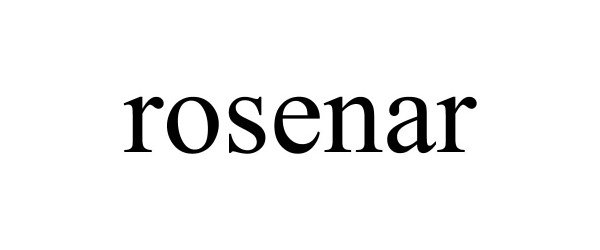  ROSENAR