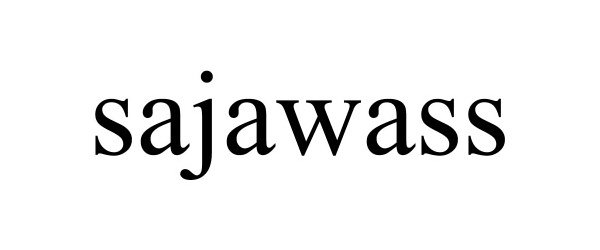 Trademark Logo SAJAWASS