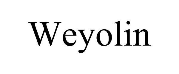Trademark Logo WEYOLIN