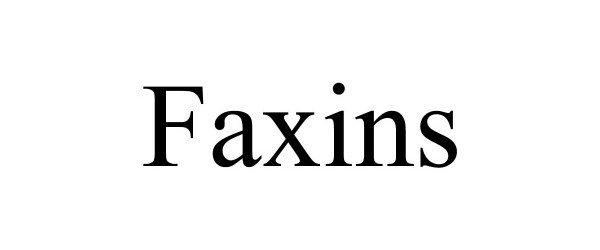 Trademark Logo FAXINS