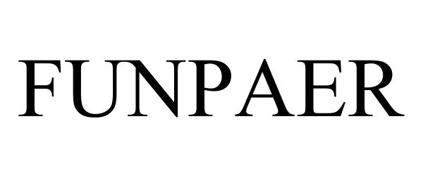 Trademark Logo FUNPAER