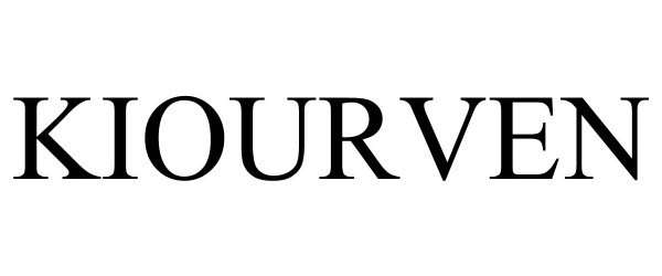 Trademark Logo KIOURVEN